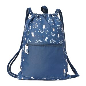Waterproof Drawstring Backpack Magical Forest