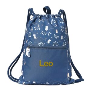 Waterproof Drawstring Backpack Magical Forest
