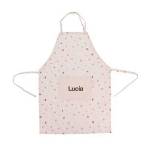 Set Gloves and Apron Geometric Nature