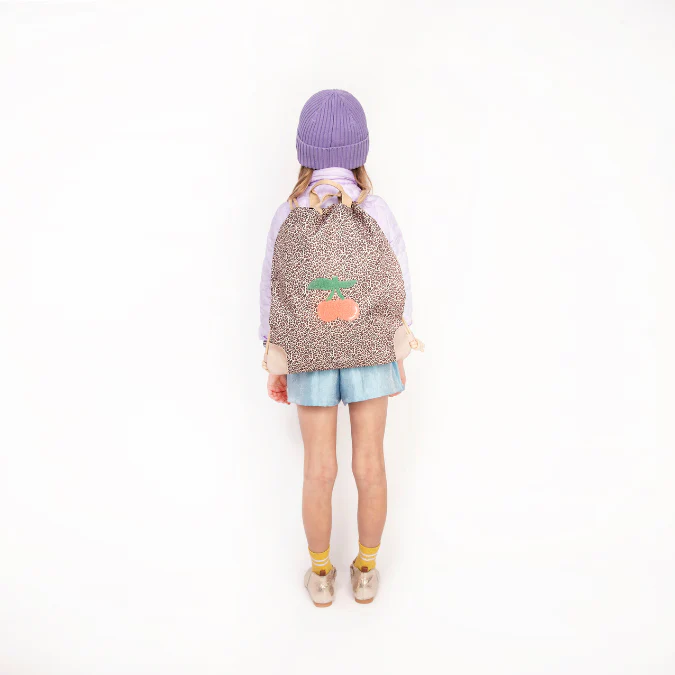 Sports Bag - Leopard Cherry