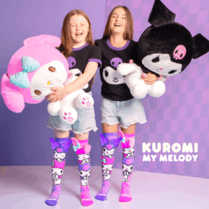 KUROMI & MY MELODY SOCKS - (6+ years)