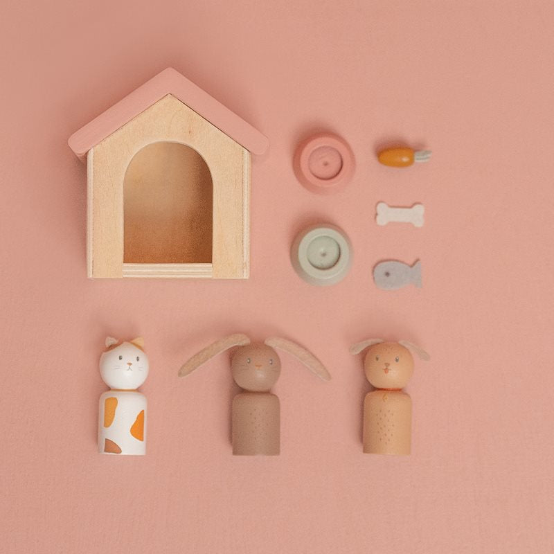 Supplement set dollhouse pets