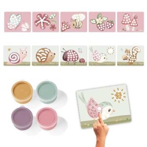 Finger paint set - Pink - Fairy Garden