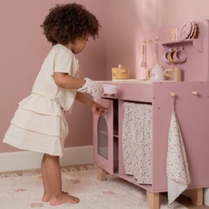 Wooden play kitchen - Pink - Essentials