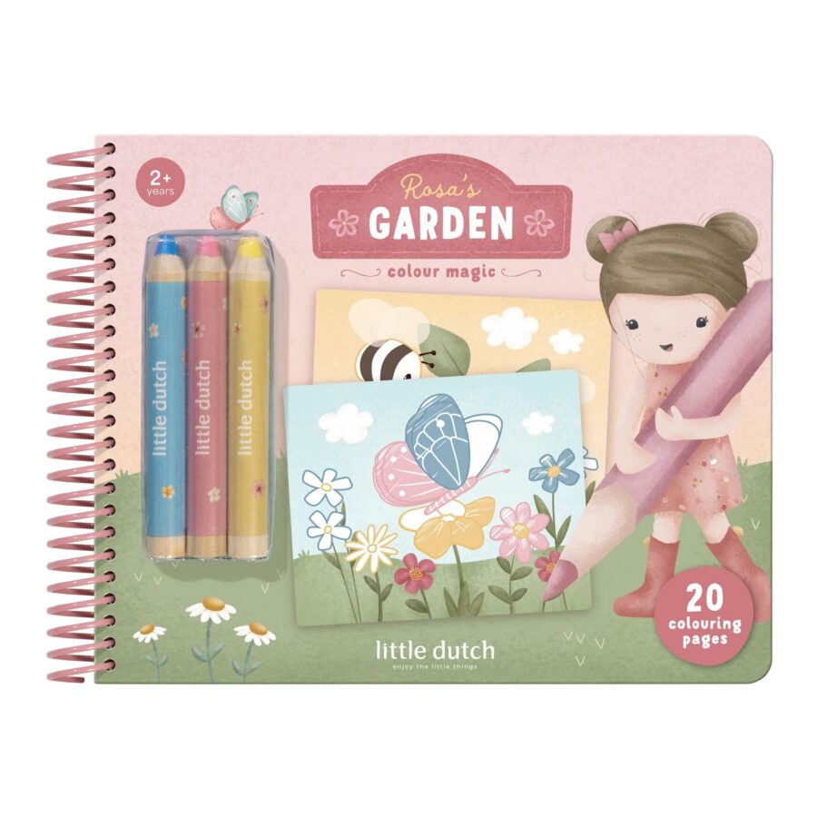 Coloring Book - Essentials - Rosa