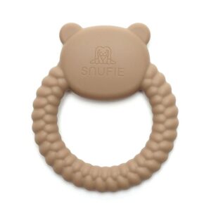 BEAR | Soft Silicone Teething Toy | KHAKI