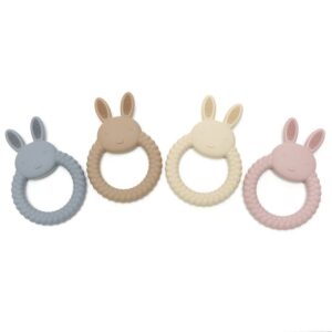 BUNNY| Soft Silicone Teething Toy | Sand