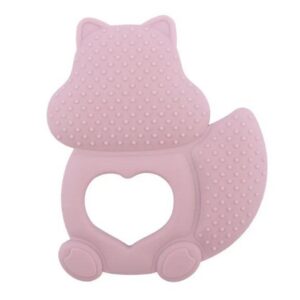 Baby Silicone Teether | Squirrel | BLUSH