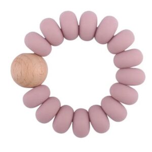 Baby Silicone Teether | Rondo | BLUSH
