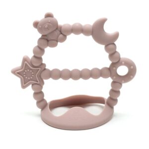 GALAXY Soft Silicone Teether | BLUSH