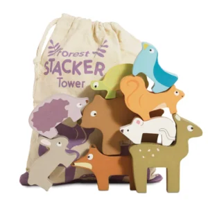 Forest Animals Wooden Stacking Toy