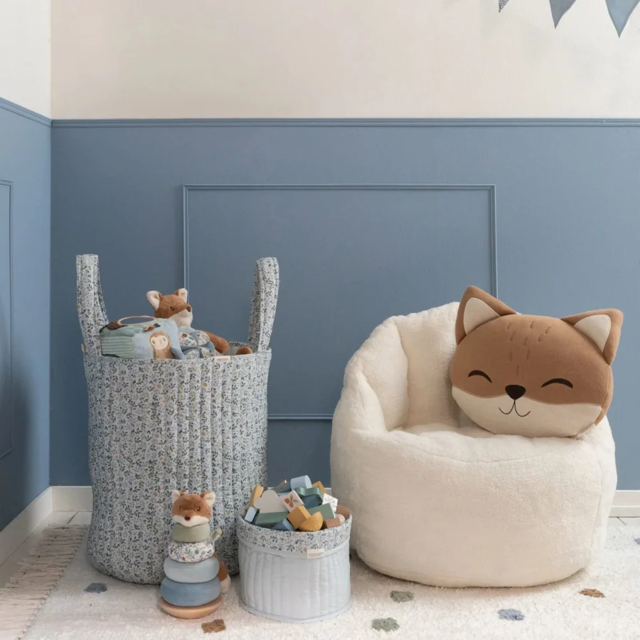 Storage basket large - Blue - Forest Friends - Forest Adventure