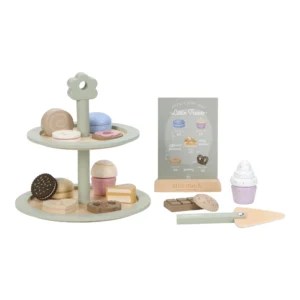 Wooden étagère - Green