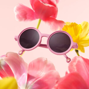 Toddler Round Sunglasses Rock Rose