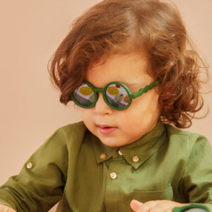 Toddler Oval Sunglasses Cactus Green