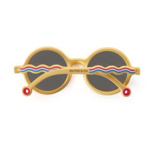 Toddler Round Sunglasses Medallion Gold