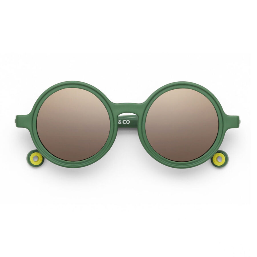 Toddler Round Sunglasses Cactus Green
