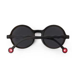 Kids Round Sunglasses Squid Black