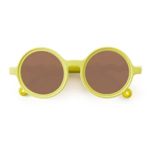 Toddler Round Sunglasses Lime Green