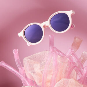 Toddler Oval Sunglasses Coral Blush