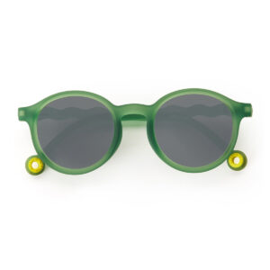 Kids Oval Sunglasses Olive Green