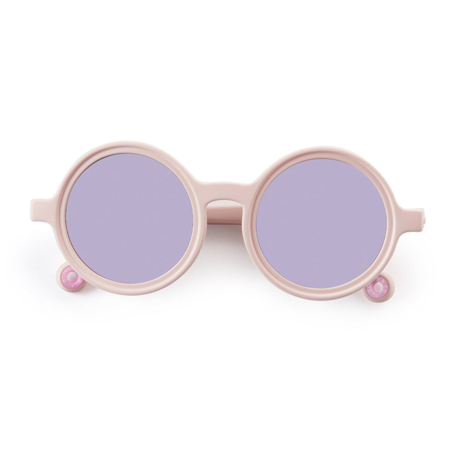 Toddler Round Sunglasses Coral Blush