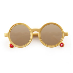 Toddler Round Sunglasses Medallion Gold