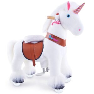 Unicorn ride-on toy Age 3-4 White