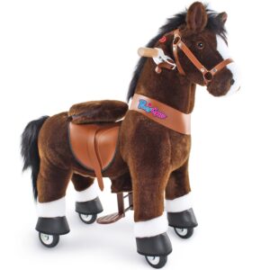 Ride-on horse toy Age 3-4 Chocolate