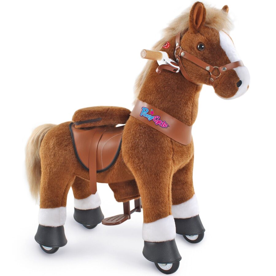 Ride-on pony toy Age 3-4 Brown