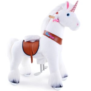 Unicorn riding toy Age 4-7 White