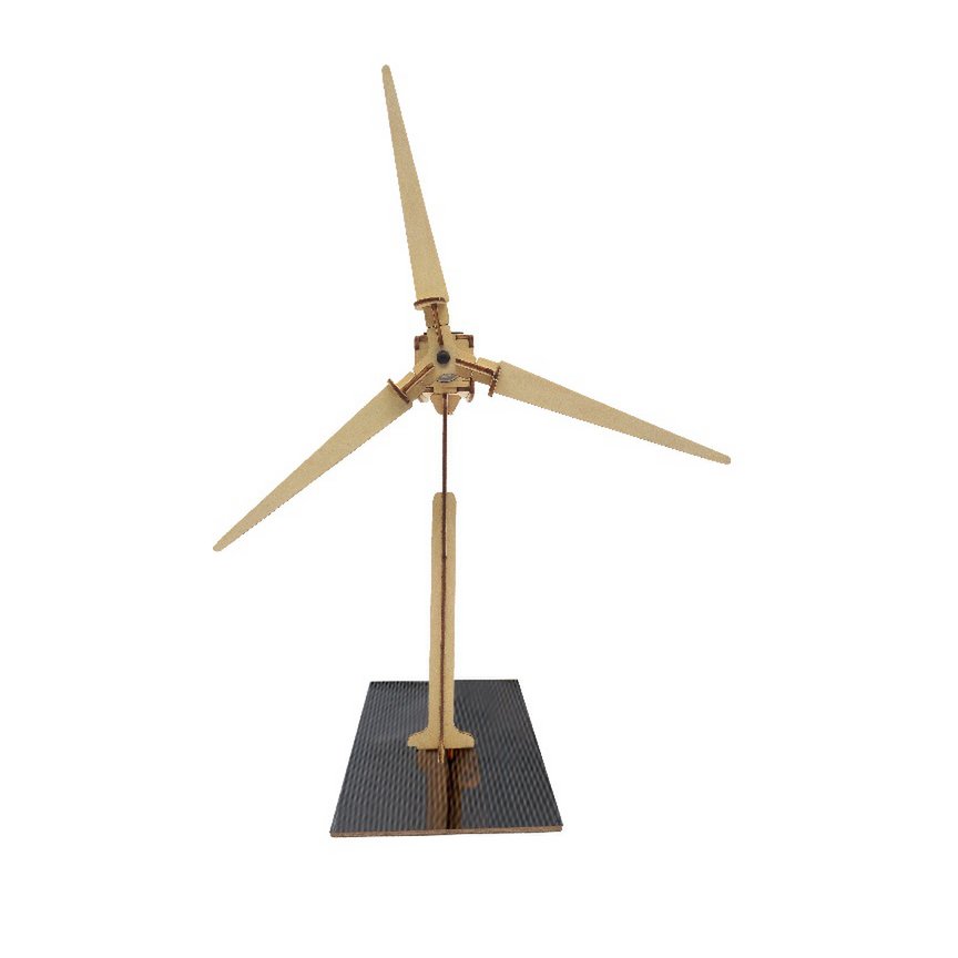 Construction kit Wind Turbine/ Windmill D on solar energy