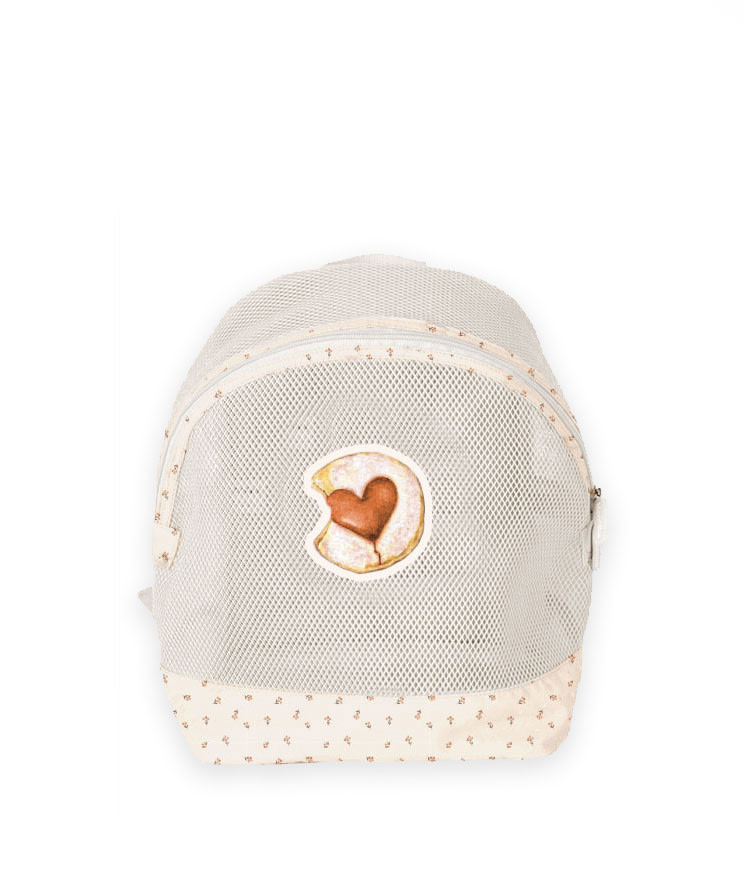 Beach Net Backpack - Flower Buds