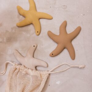 Lucky Star - Teether - Cloud Gray
