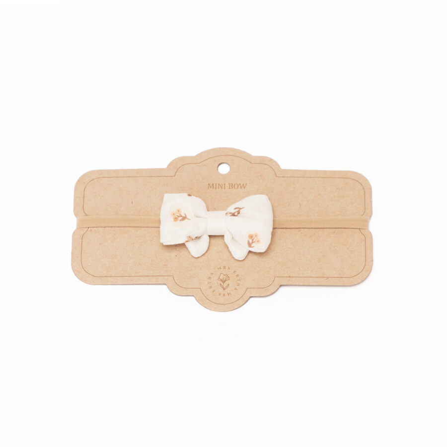 Little Bow Headband - Flower Buds