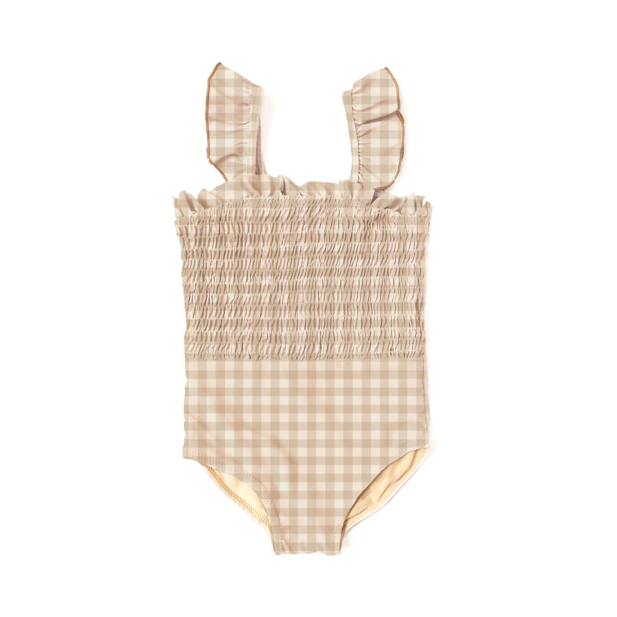Stella Swimsuit - Soft Squares
