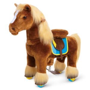 Model X® Riding Horse Toy for Age 3-4 Brown