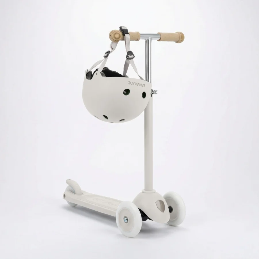 Banwood Ecoride Set: Scooter & Helmet Pack - Ivory
