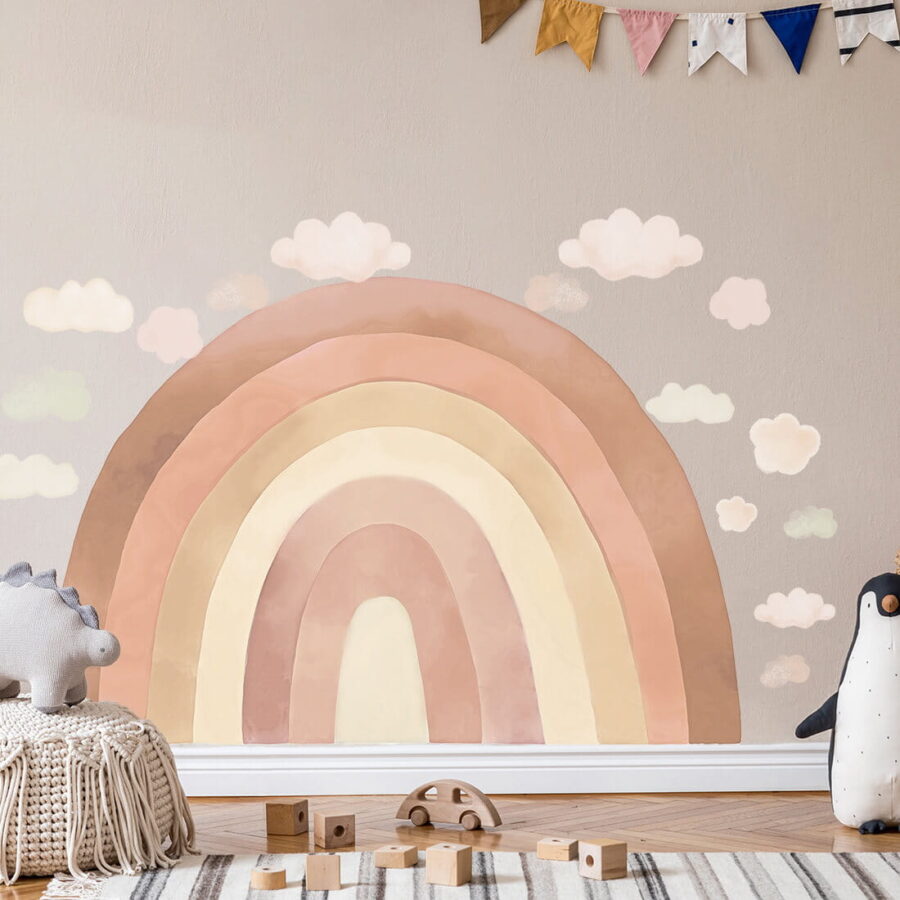 Sticker | Rainbow Beige
