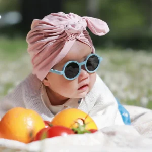 Baby Round Sunglasses Reef Blue