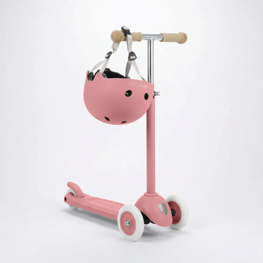 Banwood Ecoride Set: Scooter & Helmet Pack - Raspberry