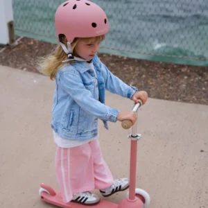 Banwood Ecoride Set: Scooter & Helmet Pack - Raspberry