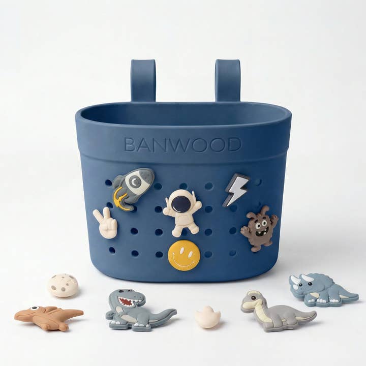 Banwood Pin & Ride Basket - Deepsea