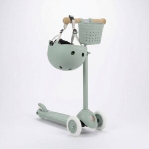 Banwood Ecoride Set: Scooter, Basket & Helmet Pack - Clay