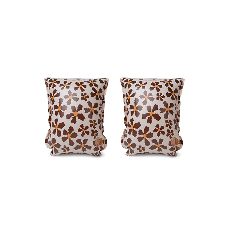 Arm Bands - Orange - Wild Flower - 2/6 Years