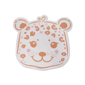 Beach Towel Microfiber - Beige - Leopard - 140 cm