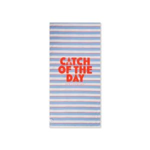 Beach Towel Microfiber - Multicolored - Catch Of The Day - 180 x 90 cm