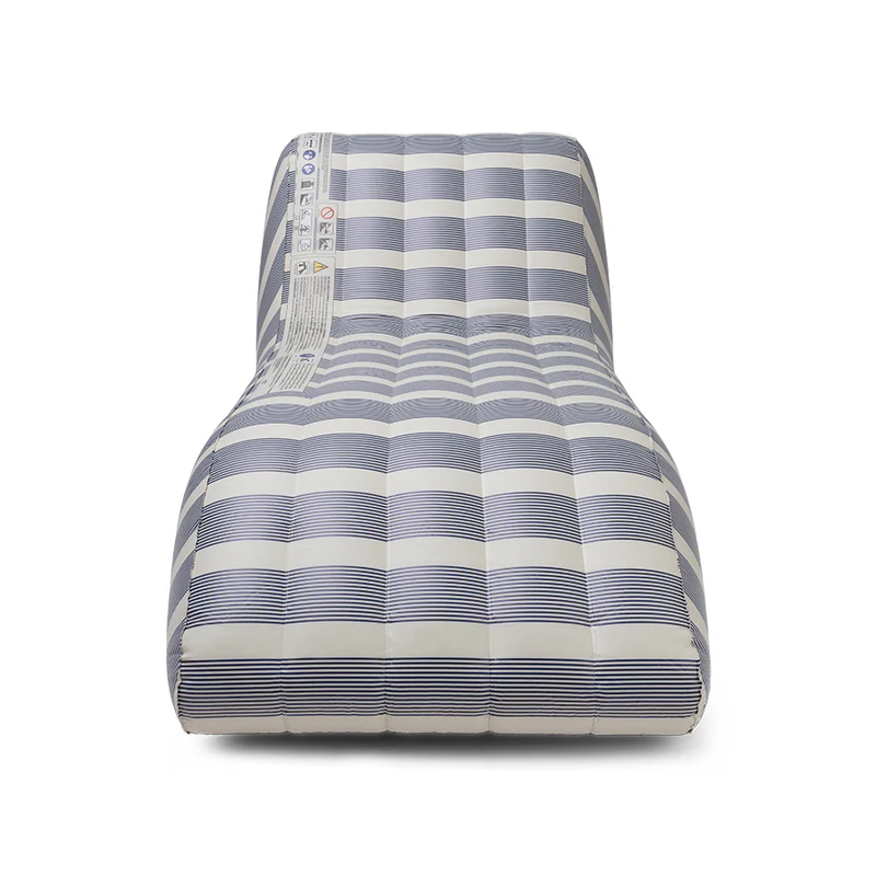 Premium Lounge Float - Blue/White - Monaco
