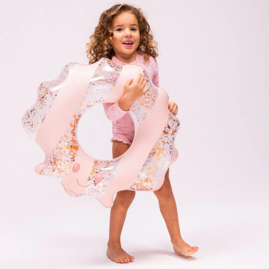 Swim Ring - Shell - Red - Sally Shell - Ø 65 cm