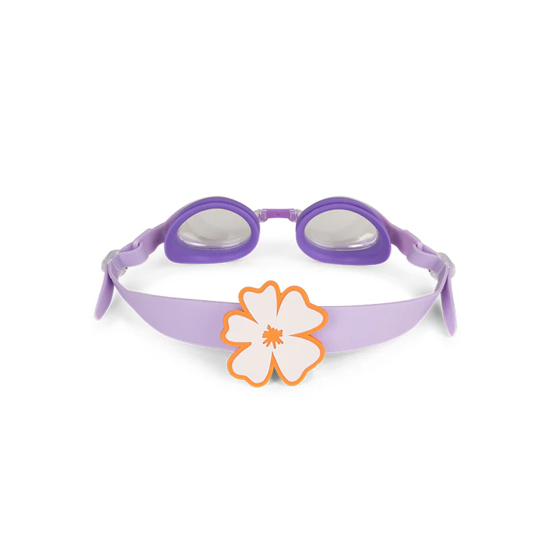 Swimming Goggles - Purple - Flower